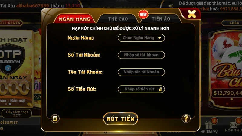 Chỉ với các bước giao dịch đơn giản là đã rinh tiền về túi tại Go789